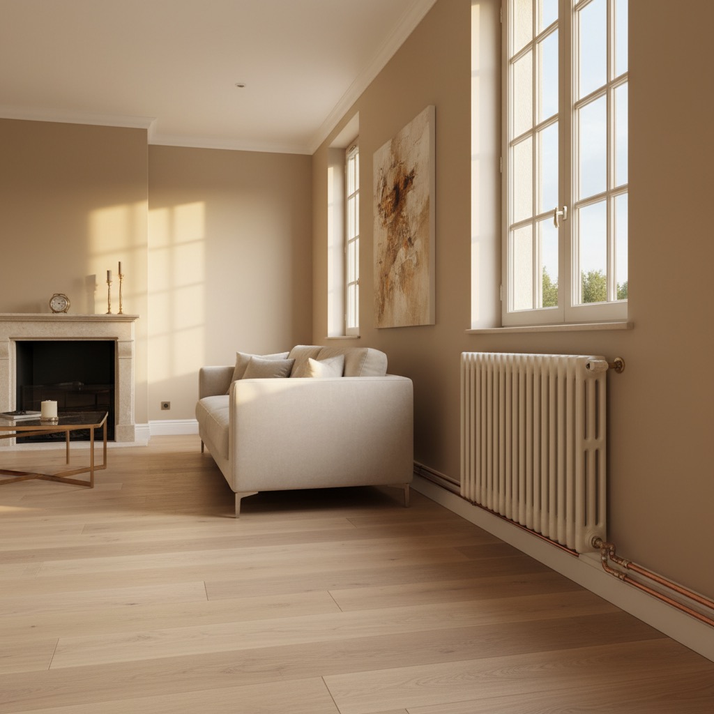 Chauffage — installation terminée et fonctionnelle en Vendée à Luçon