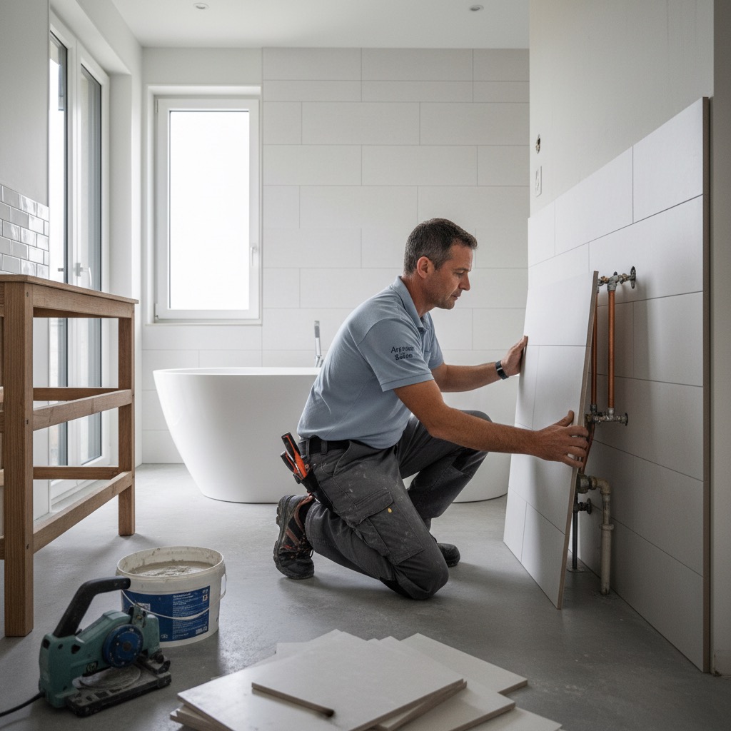 Artisan Salle de Bain en intervention en Vendée — Énergie Travaux Habitat